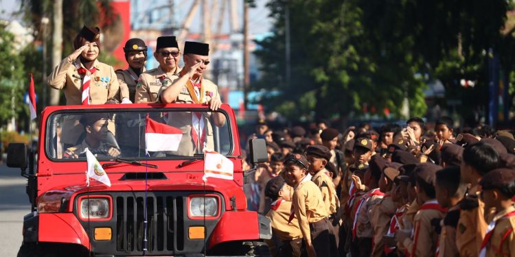 Hari Pramuka 2025, Edi Rusdi Kamtono Ajak Pemuda Tangguh Hadapi Tantangan Zaman