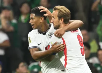 Inggris Menang Dramatis atas Meksiko 3-2, Bellingham Cetak Dua Gol