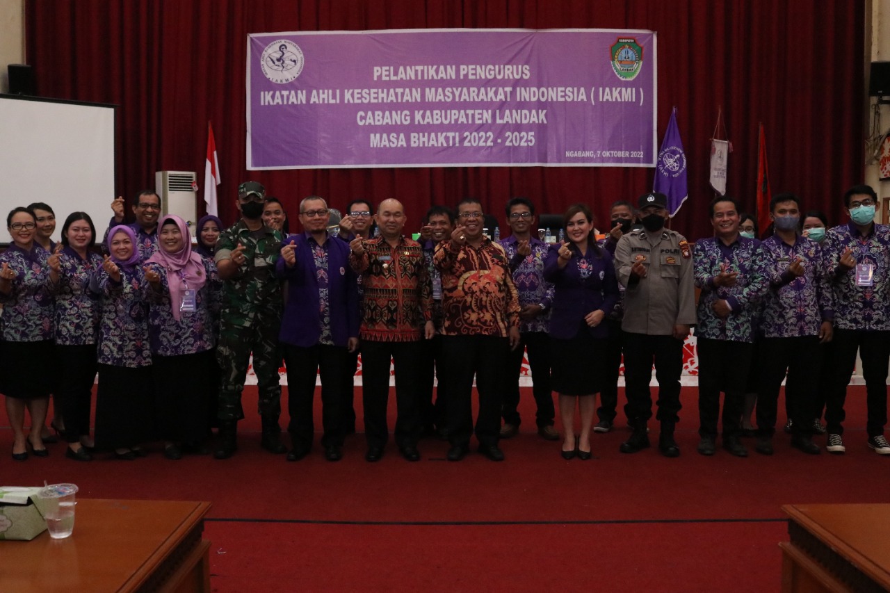 Pj Bupati Landak Sebut Tenaga kesehatan Masyarakat Merupakan SDM Sangat Penting