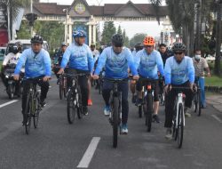 Promosi Pariwisata dan UMKM Kalbar Lewat Gowes Forkopimda Road To Saprahan Khatulistiwa 2022