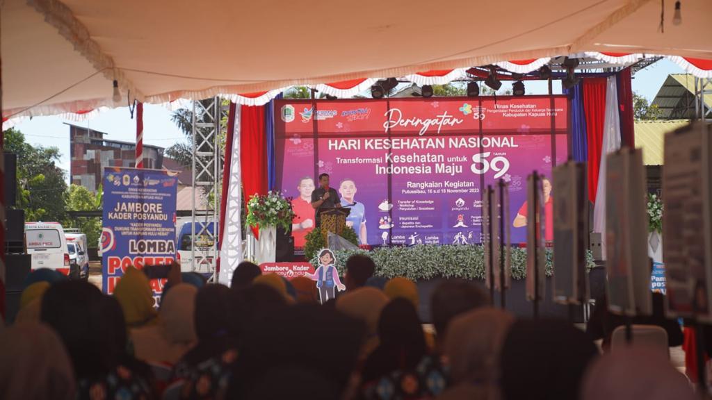 Buka Jambore Kader Posyandu Kapuas Hulu 2023, Bupati Sis: Posyandu Harus Mampu Jadi Katalisator Perubahan