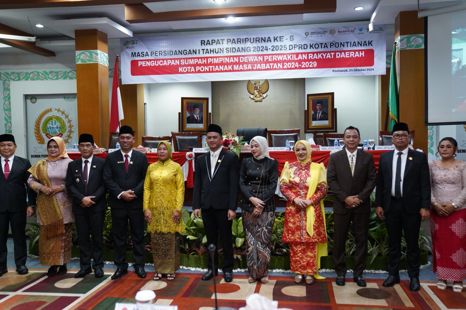 Satarudin Kembali Jabat Ketua DPRD Kota Pontianak