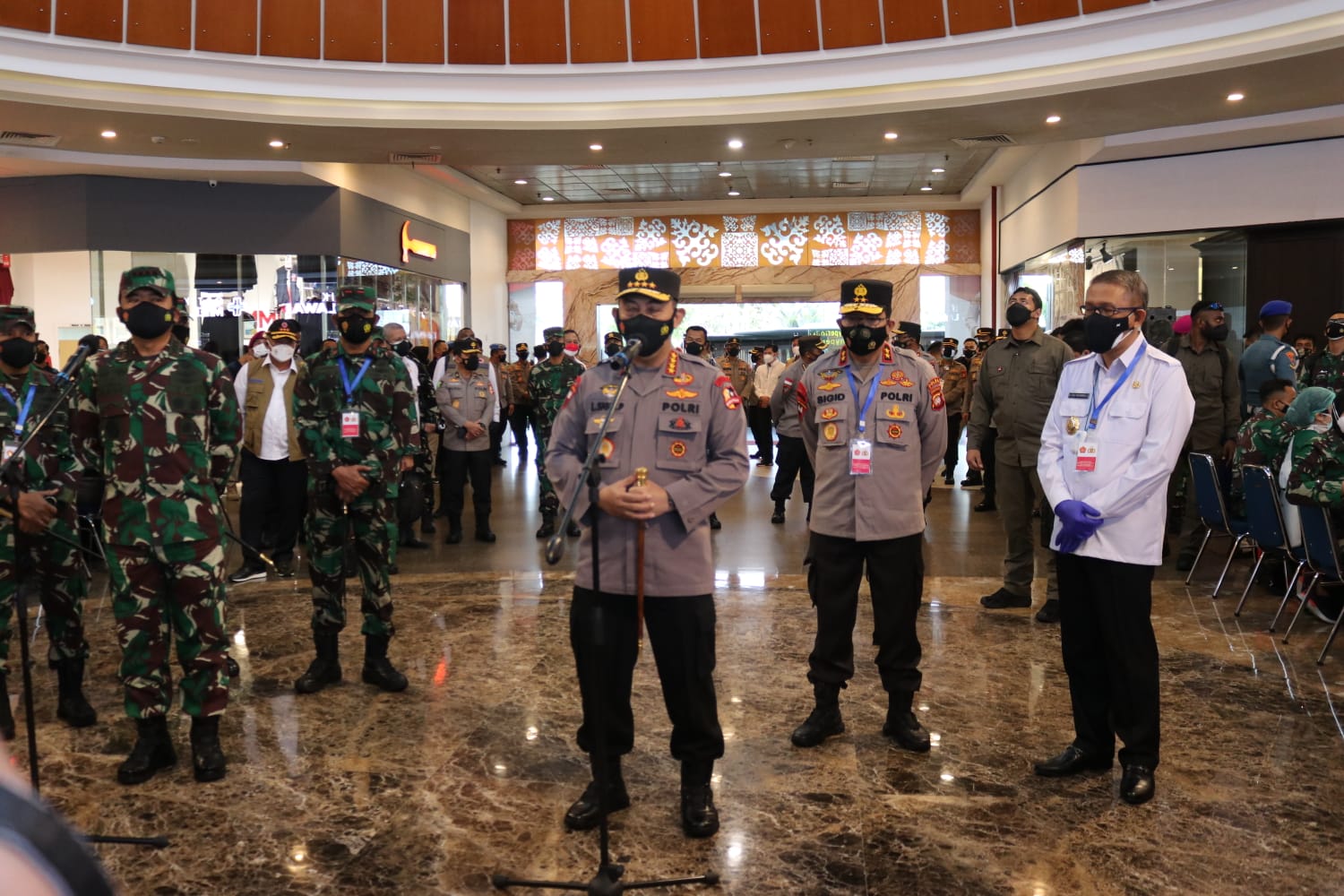 Kunker Panglima TNI dan Kapolri di Provinsi Kalbar