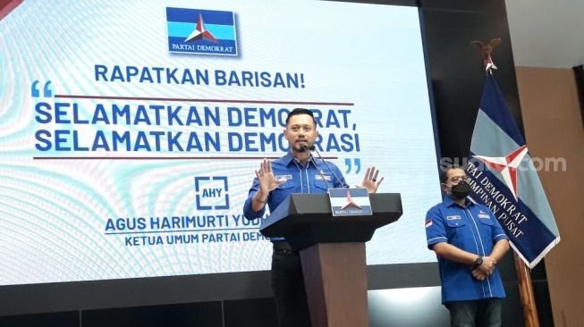 AHY Minta Pemerintah Tolak KLB Demokrat Versi Deli Serdang