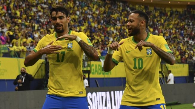 Kualifikasi Piala Dunia: Neymar Gemilang, Brasil Permak Uruguay 4-1