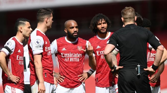Dramatis, Gol Super Telat Selamatkan Arsenal dari Kekalahan Lawan Fulham