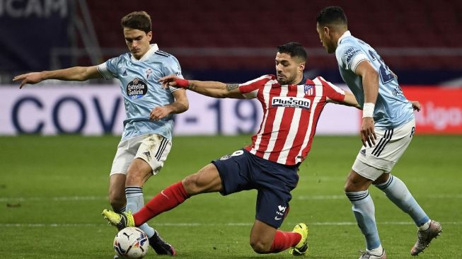 Atletico Madrid vs Celta Vigo Bermain Imbang, Skor Akhir 2-2