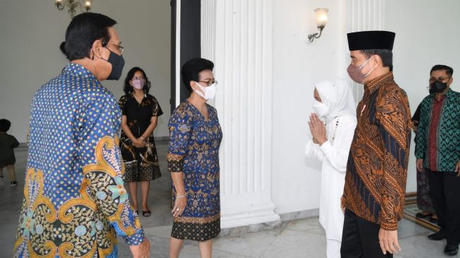 Jokowi Silaturahmi dengan Keluarga Keraton Yogyakarta