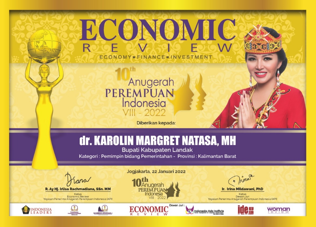 Karolin Kembali Raih Anugerah Perempuan Indonesia