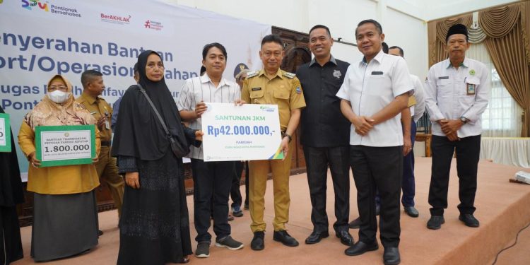 525 Petugas Fardhu Kifayah di Pontianak Terima Bantuan Transportasi dari Pemkot