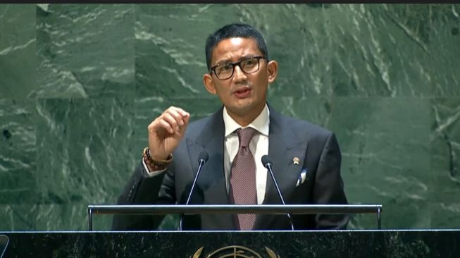 Pidato di PBB, Sandiaga Pamer Pariwisata RI Bangkit Pasca Pandemi