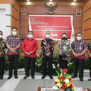 LHP LKPD Kabupaten Landak TA 2020 Raih WTP dari BPK RI