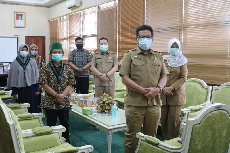 HMI Undang Sekda Kalbar Jadi Pemateri Intermediate Training Kepemimpinan