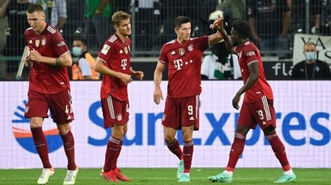 Gladbach Vs Bayern Imbang di Laga Pembuka Bundesliga Musim 2021/22