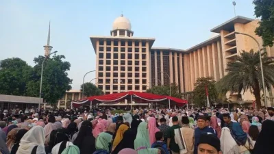 100 Ribu Lebih Umat Islam Salat Idul Adha di Masjid Istiqlal