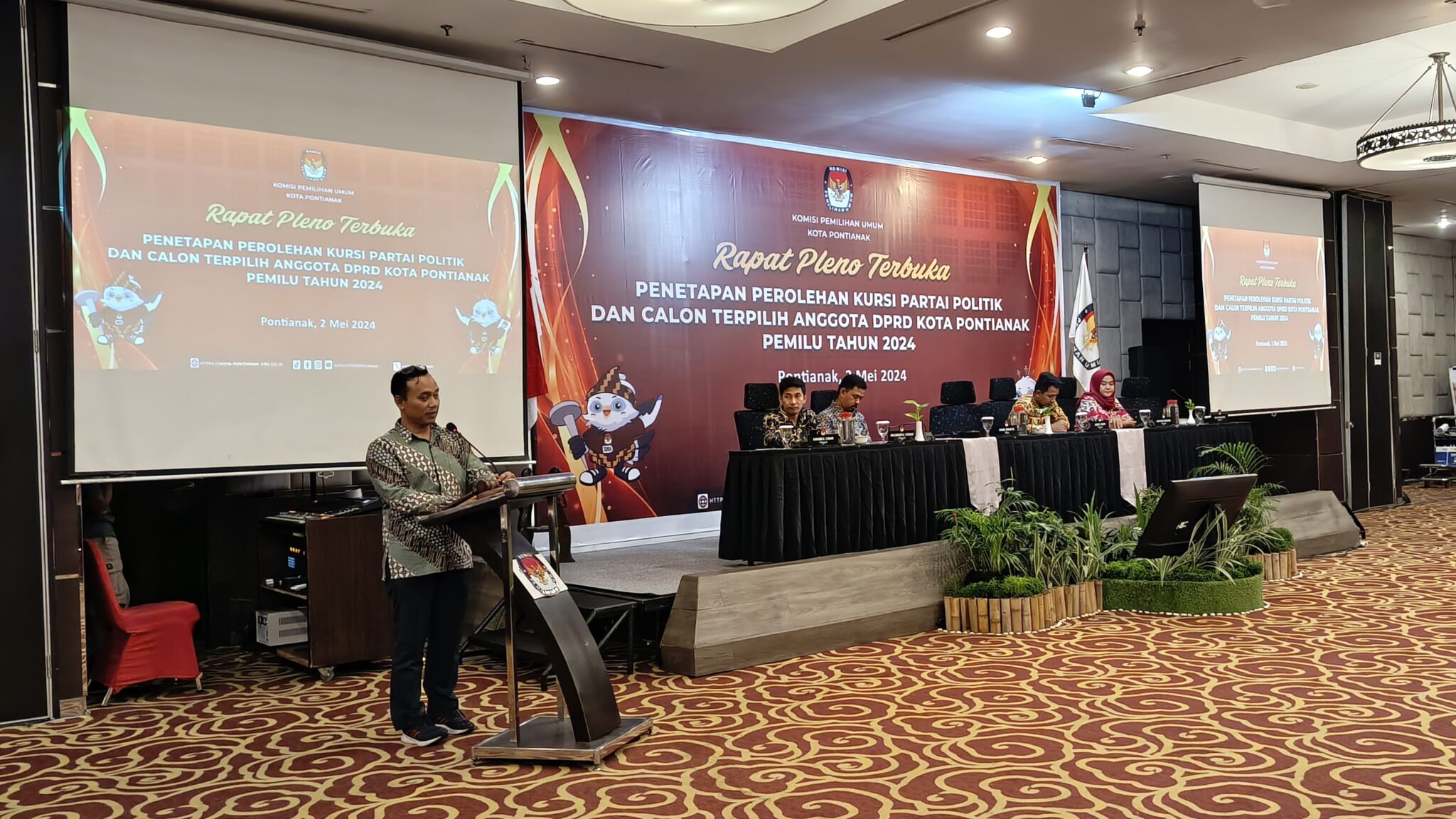 Ini 45 Anggota DPRD Kota Pontianak Terpilih Pileg 2024