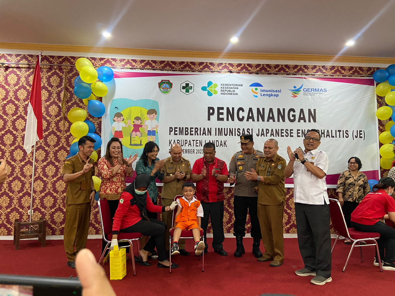 Pemkab Landak Gencarkan Imunisasi Japanese Encephalitis, Sasar 98.240 Anak