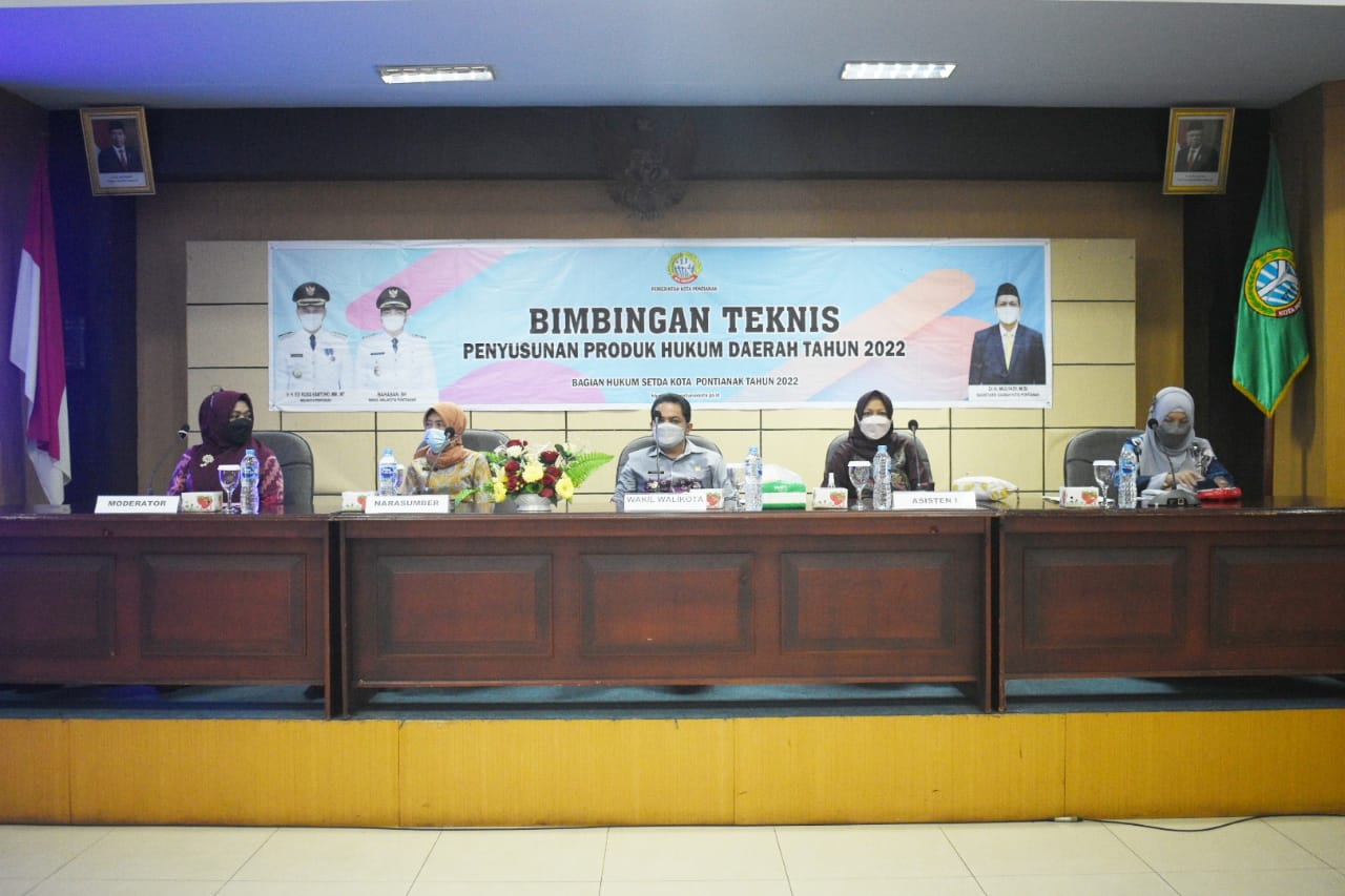 Lewat Bimtek Penyusunan Produk Hukum Daerah, Pemkot Pontianak Dorong Kompetensi ASN Manfaatkan Perangkat Teknologi