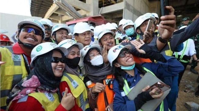 Viral, Pekerja IKN Minta Duit ke Prabowo Subianto, Ada Apa?