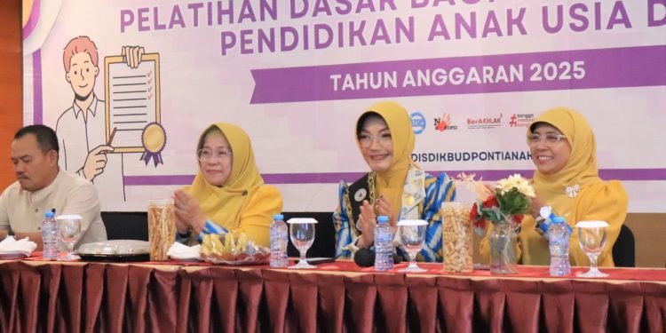 Bunda PAUD Pontianak Minta Ilmu Pelatihan Segera Diterapkan di Kelas