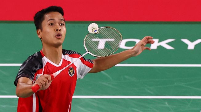 Anthony Sinisuka Ginting Melaju ke Perempat Final Olimpiade Tokyo