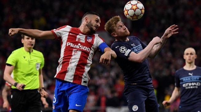 Liga Champions: Atletico Madrid Disingkirkan Manchester City di 8 Besar