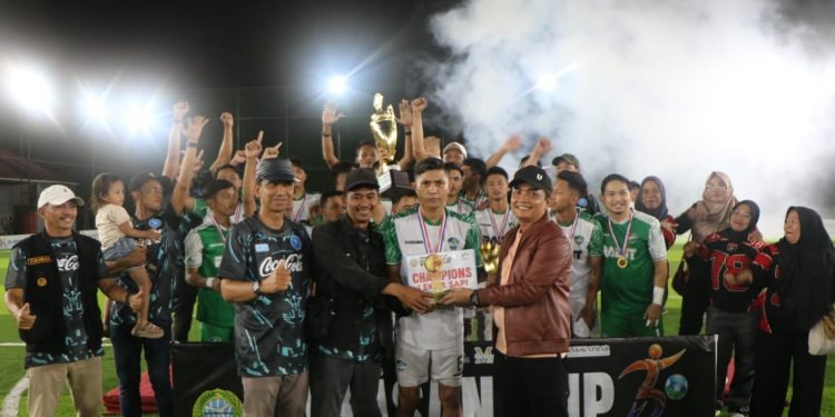 Radit FC Sabet Juara Mini Soccer Bahasan Cup 2025, Raih Hadiah Seekor Sapi