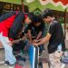 Dosen dan Mahasiswa Polnep Perbaiki Instalasi Listrik dan Pasang Running Text di MTs Nurul Falah
