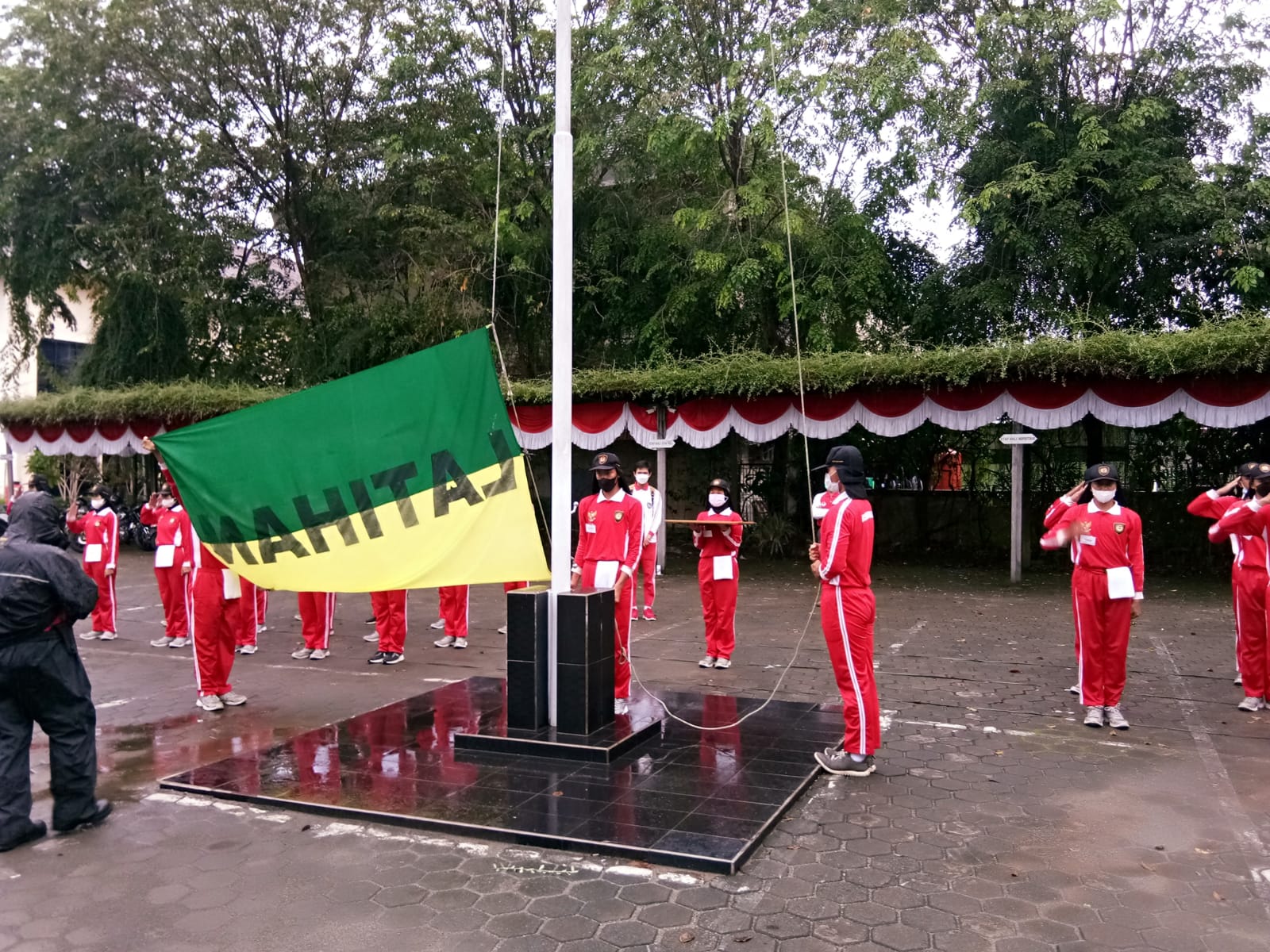 Kabar Baik, Paskibra Kota Pontianak Ikut Dalam Upacara HUT RI ke-76 Secara Terbatas