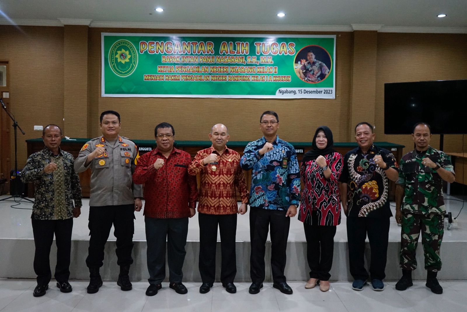 Samuel Puji Kinerja dan Dedikasi Ketua Pengadilan Negeri Ngabang Kelas II