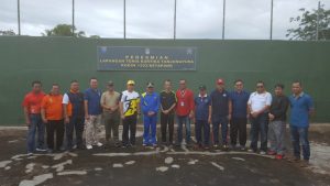 Suprapto Resmikan Lapangan Tenis Kartika Tanjungpura Ketapang