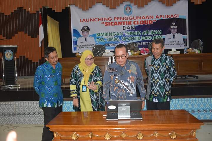 Pemkab Kubu Raya Luncurkan Sicantik Cloud