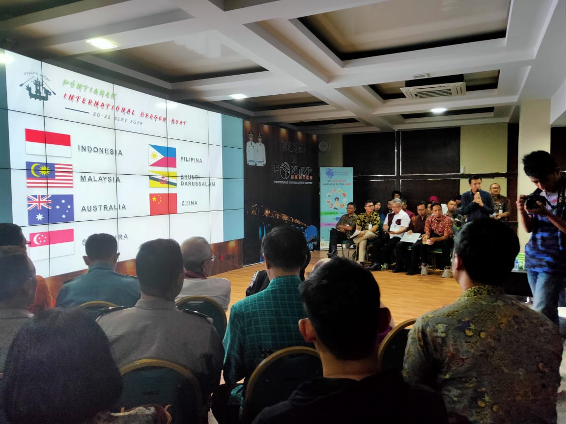 Pontianak Gelar International Dragon Boat 2019