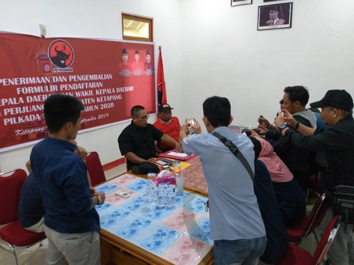 DPC PDIP Ketapang dipinang 11 Figur Balon Peserta Pilkada 2020