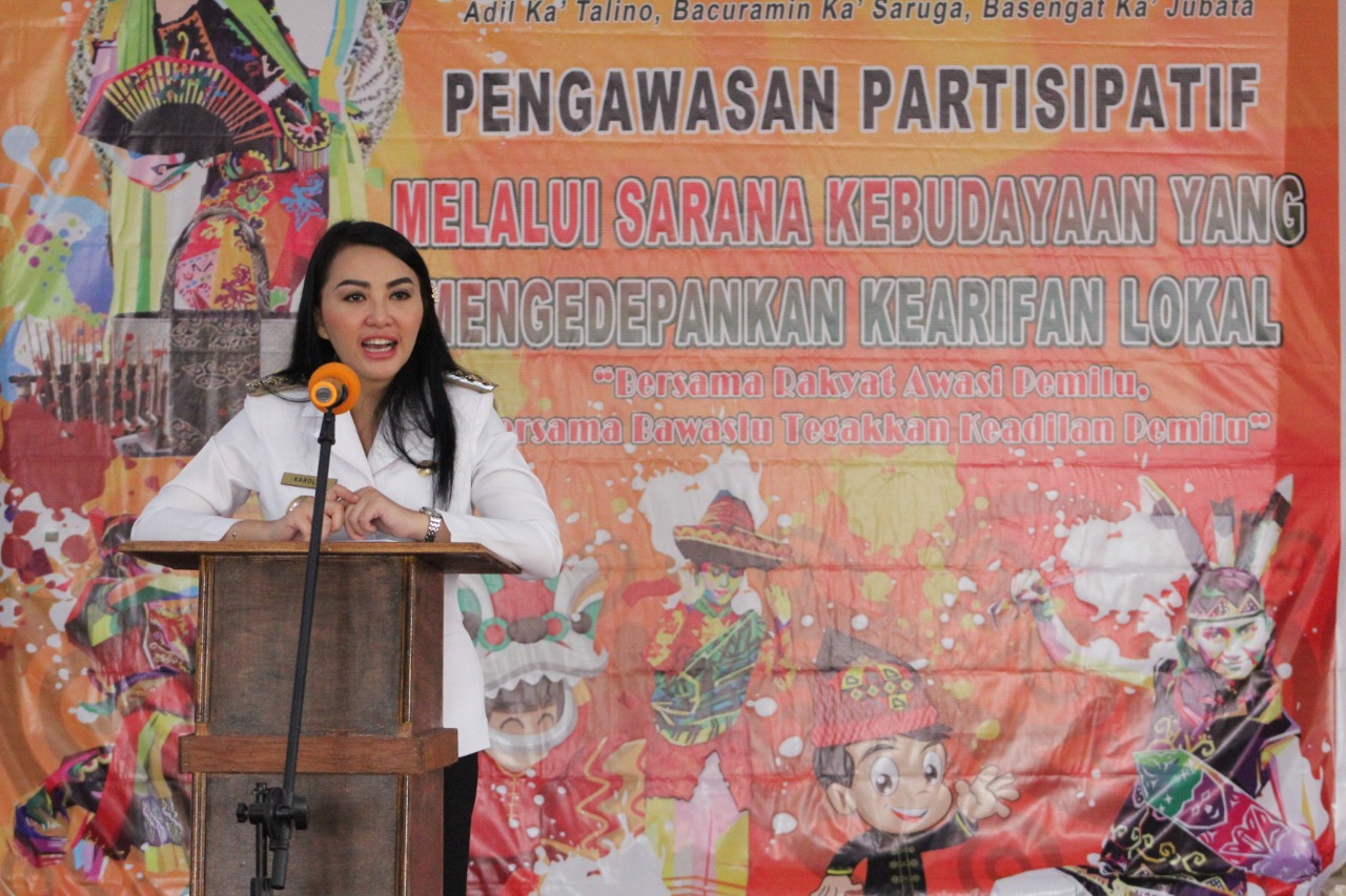 Pemkab Landak Dukung Bawaslu Lakukan Pengawasan Partisipatif Melalui Kearifan Lokal