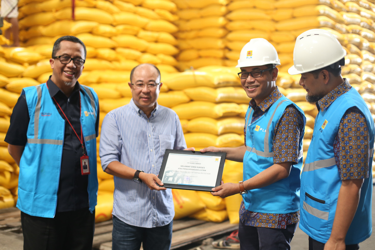 Beralih Gunakan Listrik dan Tambah Daya, Produksi Pangan CV Agro Abadi Meningkat