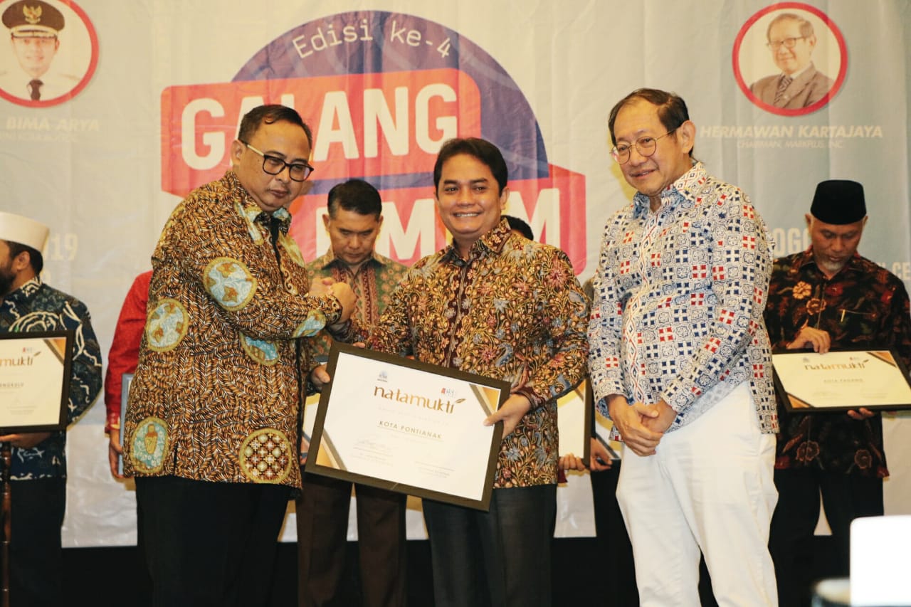 Pemkot Pontianak Kembali Raih Natamukti Award