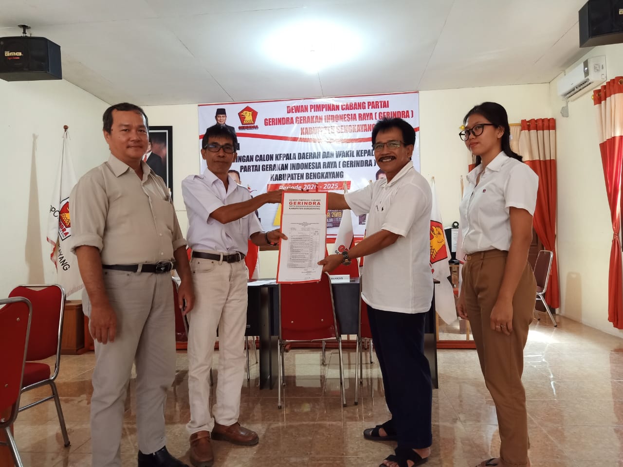 Gerindra Tutup Pendaftaran Penjaringan Bakal Calon Kepala Daerah Pilkada Bengkayang