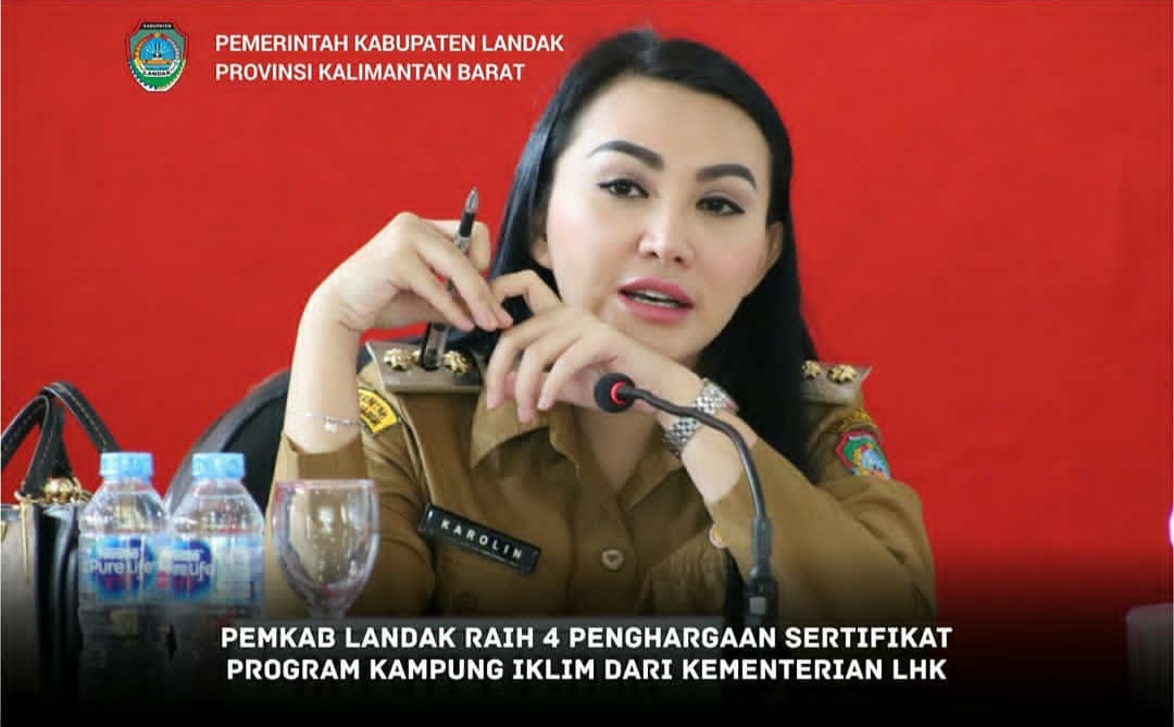 Pemkab Landak Raih 4 Penghargaan Sertifikat Program Kampung Iklim