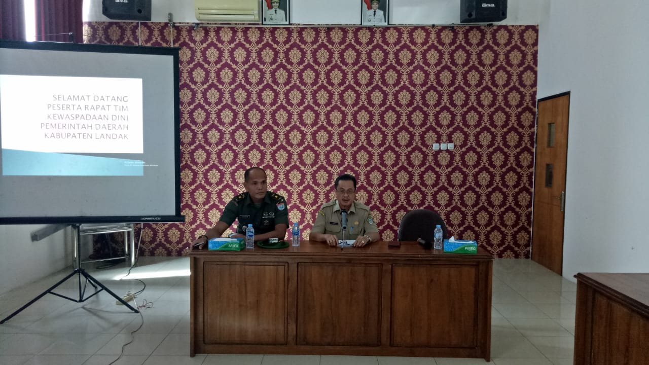 Rakor Kewaspadaan Dini Daerah Jelang Natal dan Tahun Baru