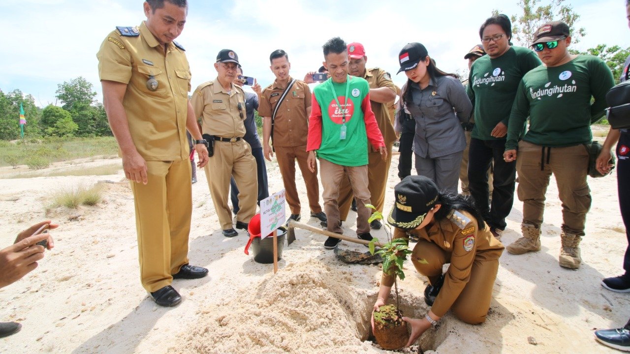 Bulan Menanam Nasional, Pemkab Landak Canangkan Hutan Harapan Mandor
