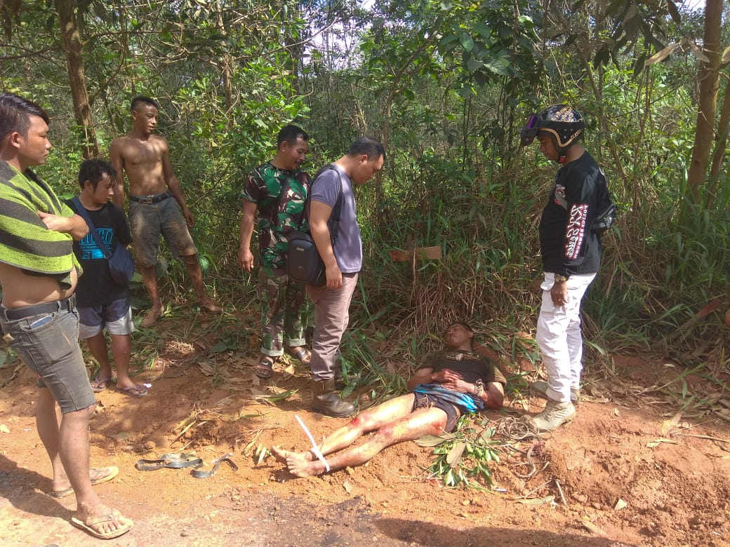 Cekcok, Suami Tega Aniaya Istri Dengan Sajam di Kendawangan