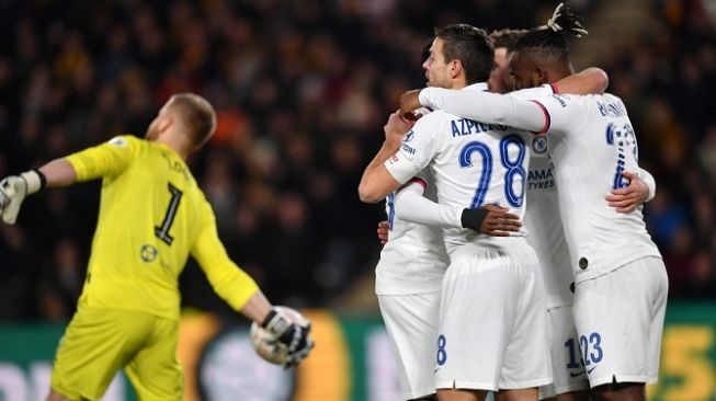 Chelsea Melaju ke Putaran Kelima Piala FA Usai Kalahkan Hull City 2-1