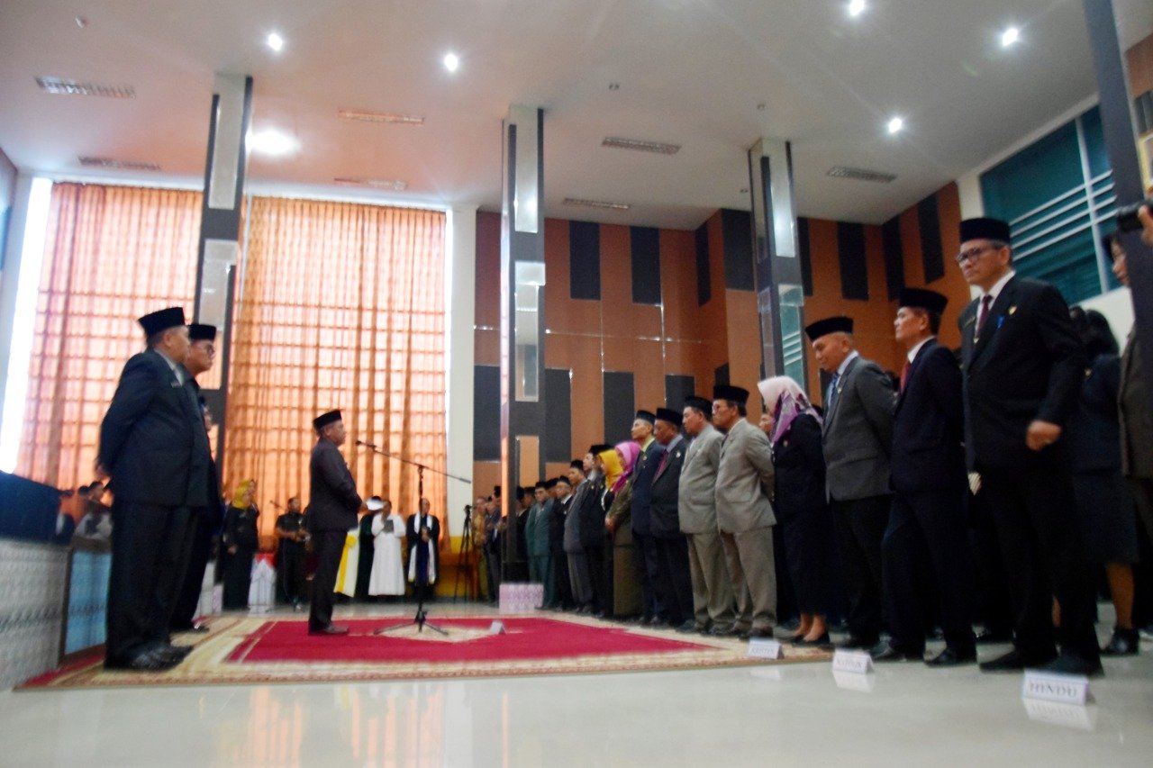 Pemkab Kubu Raya Kukuhkan Pejabat Eselon Dalam Jabatan Struktural