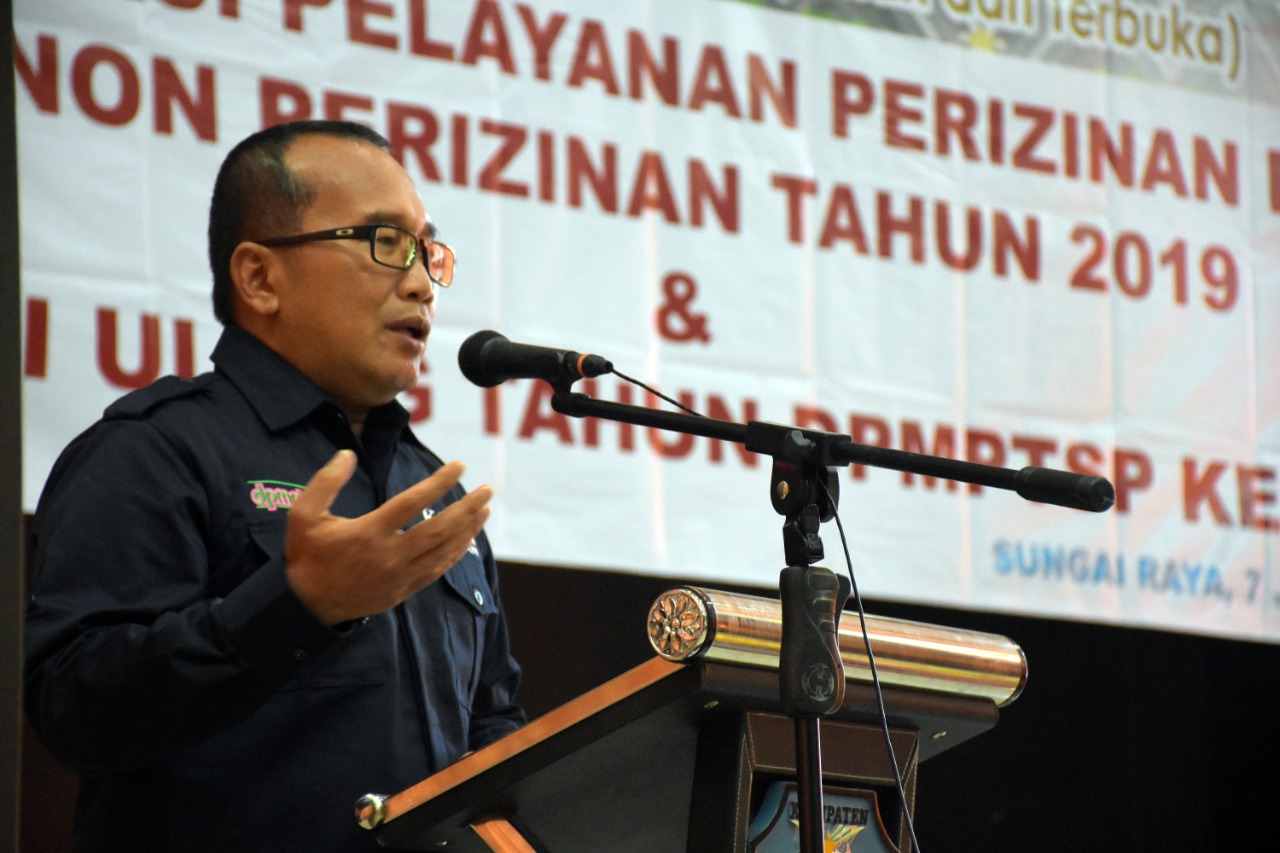 Evaluasi Kinerja BPMPTSP Kubu Raya 2019 dinilai Sangat Baik