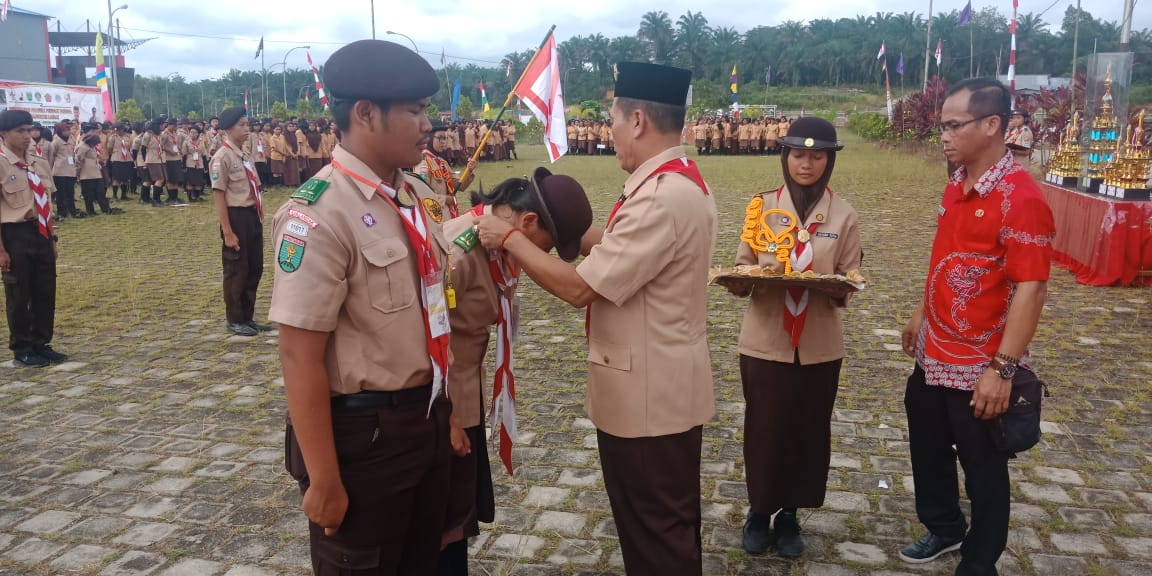 Pemkab Landak Dorong Gerakan Pramuka Bentuk Karakter Pancasila Generasi Milenial