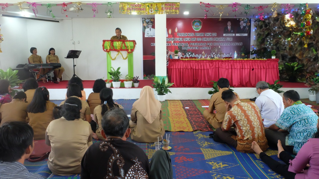 Natal Bersama di DPPKP Landak