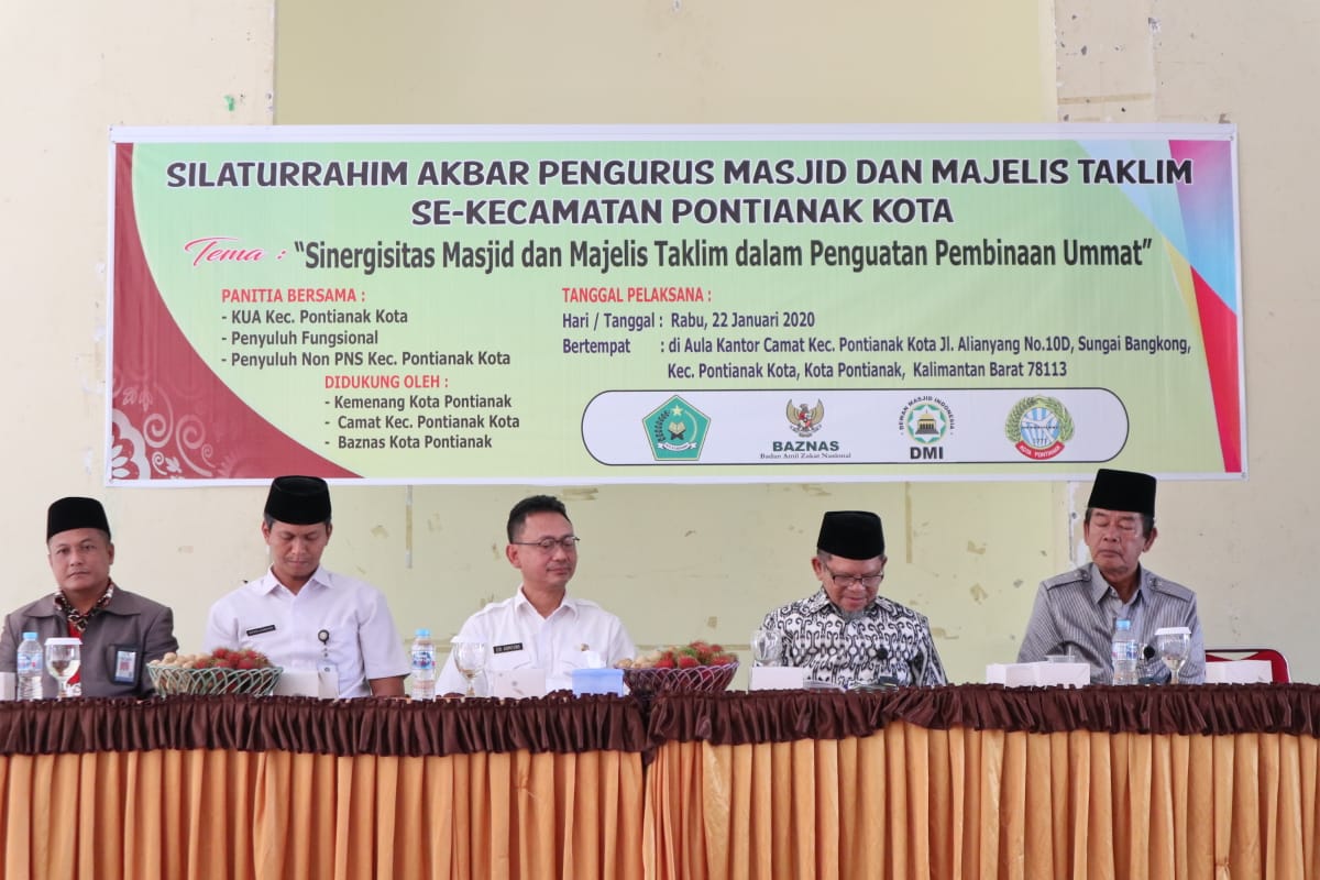 Silaturahmi Akbar Pengurus Masjid dan Majelis Taklim se-Pontianak Kota