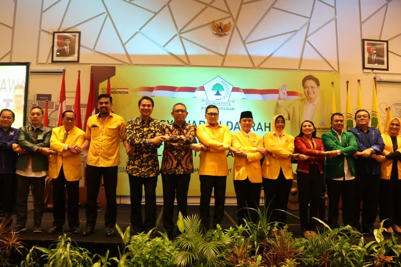 Sutarmidji Hadiri Musda Ke X Partai Golkar Kalbar