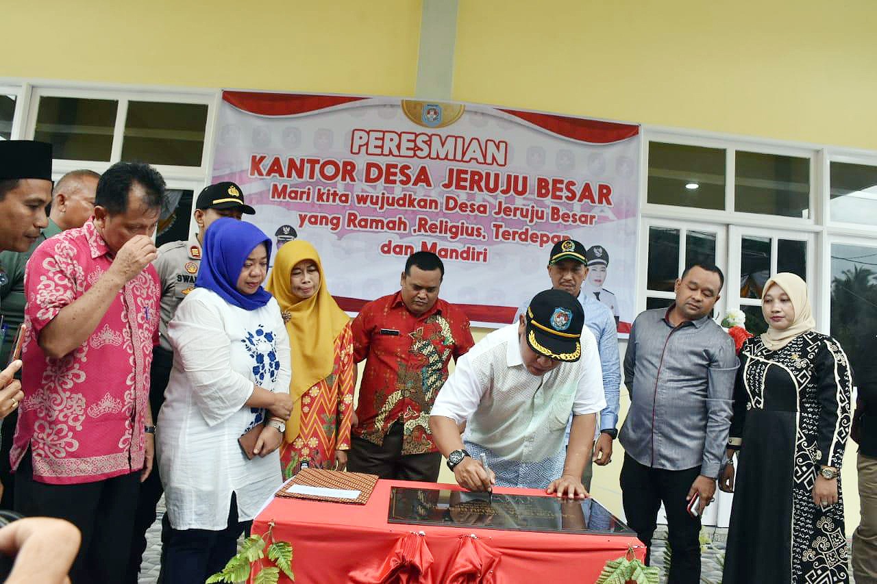 Geliat Desa Jeruju Besar yang Kian Tumbuh Pesat dan Mandiri